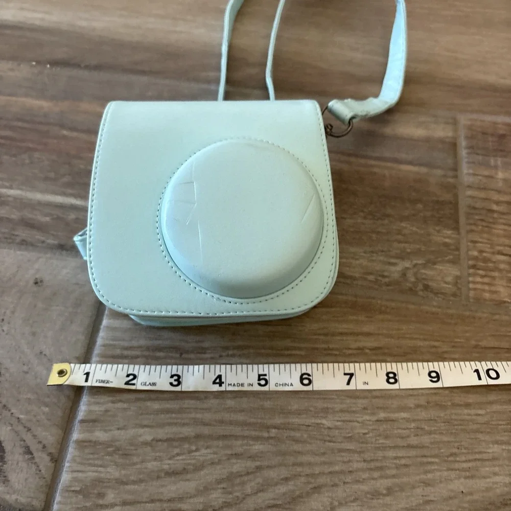 Mini Mate Case For Fujifilm INSTAX Camera - Case Only In Aqua W Strap